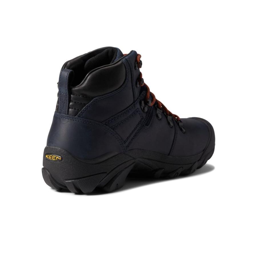 キーン Keen メンズ ハイキング 登山 シューズ 靴 Pyrenees Black Iris Fossil Orange 登山靴 トレッキングシューズ 15最新作 Razberi Net
