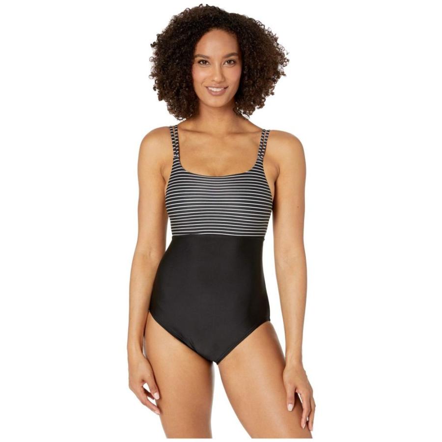 スピード Speedo レディース ワンピース 水着 ビーチウェア Double Strap One Piece Speedo Black Www Mnsglobal Ge