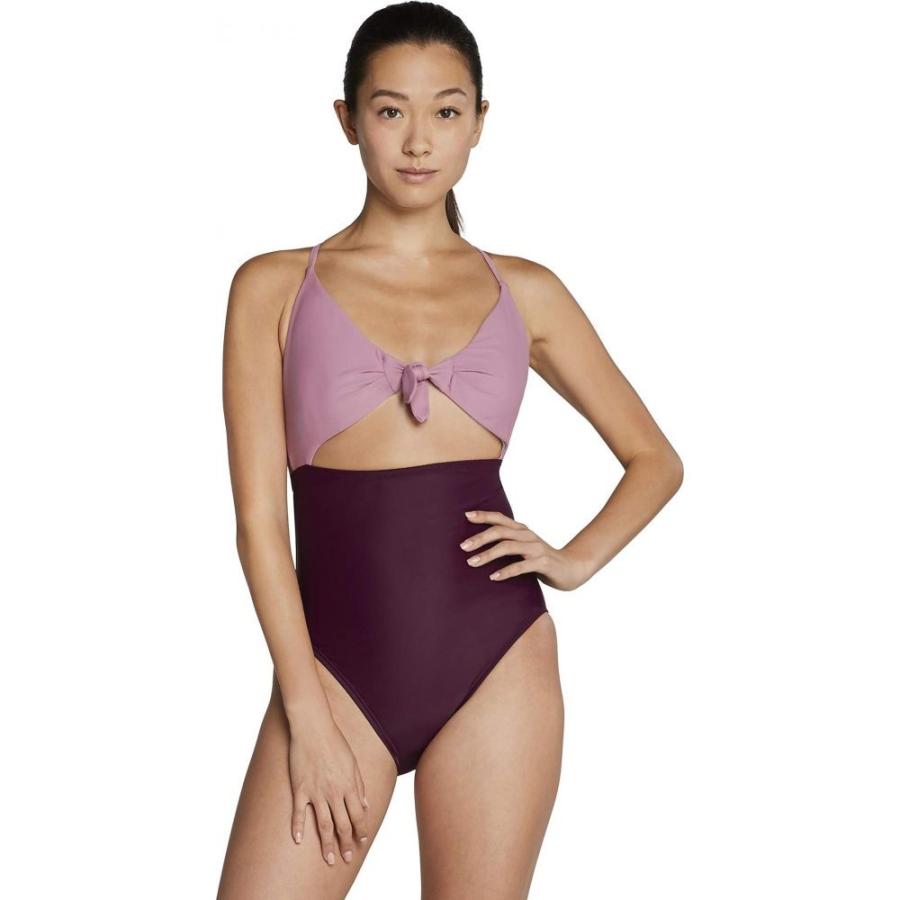スピード Speedo レディース ワンピース 水着 ビーチウェア Tie Front One Piece Potent Purple Supersport Tn
