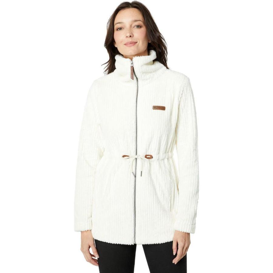 予約 アウター ジャケット レディース Columbia コロンビア アウター レディース ジャケット コロンビア Columbia Fire Stripe Chalk Zip Full Long Sherpa Side Tm コート アウター
