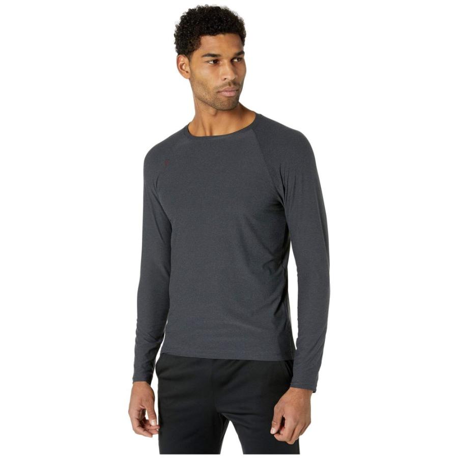 【福袋セール】 ローヌ Rhone メンズ フィットネス・トレーニング トップス Reign Training Long Sleeve Black Heather, フォーラムゴルフ 8cee810d