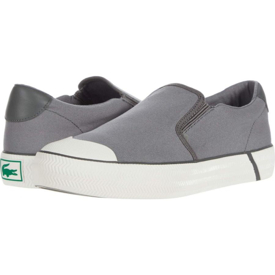 激安 スリッポン フラット メンズ Lacoste ラコステ シューズ 靴 メンズ スリッポン フラット ラコステ Lacoste シューズ 靴 Grey Off White Dark Cma 22 Slip On Gripshot シューズ
