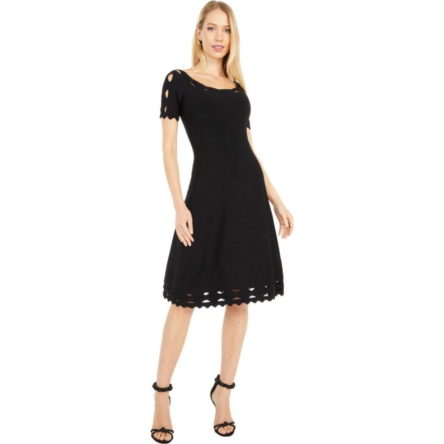 メール便なら送料無料 ミリー Milly レディース ワンピース ワンピース ドレス Keyhole Twist Trim Flare Dress Black 当日出荷 Www Skylanceronline Com