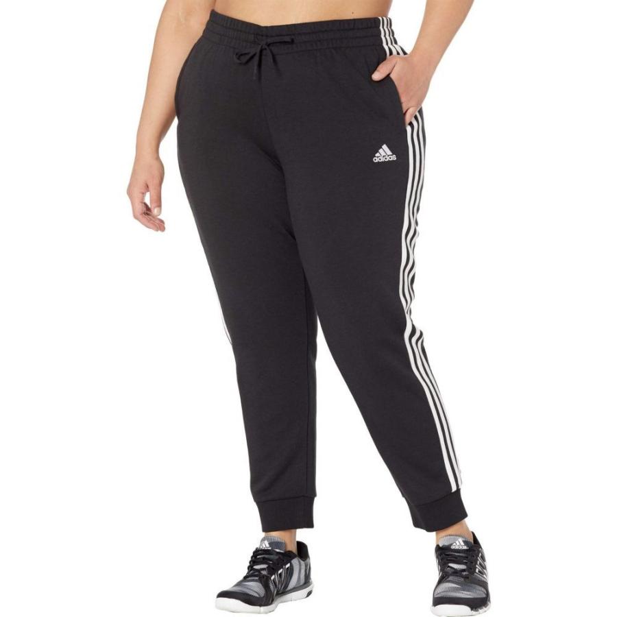期間限定特価 ボトムス パンツ 大きいサイズ クロップド レディース Adidas アディダス ボトムス パンツ レディース クロップド アディダス Adidas Plus Black White Pants Cropped Terry French 3 Stripes Size ボトムス パンツ Itse Edu Co