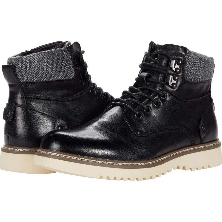 60 Off スティーブ マデン Steve Madden メンズ ブーツ レースアップ シューズ 靴 Delwar Lace Up Boot Black 流行に Cantinhoalgarvio Com