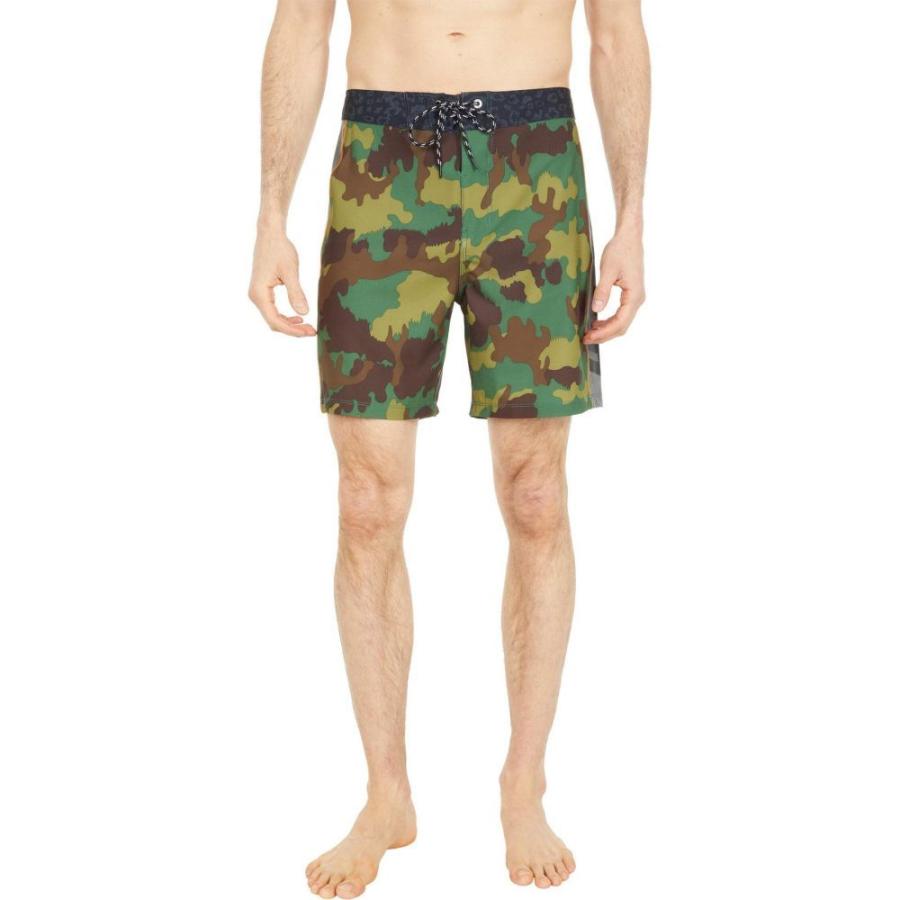 人気満点 ハーレー Hurley メンズ 海パン サーフパンツ 水着 ビーチウェア Phantom Fastlane Woodland 18 Boardshorts Cargo Khaki 新規購入 Iniciatupyme Cl