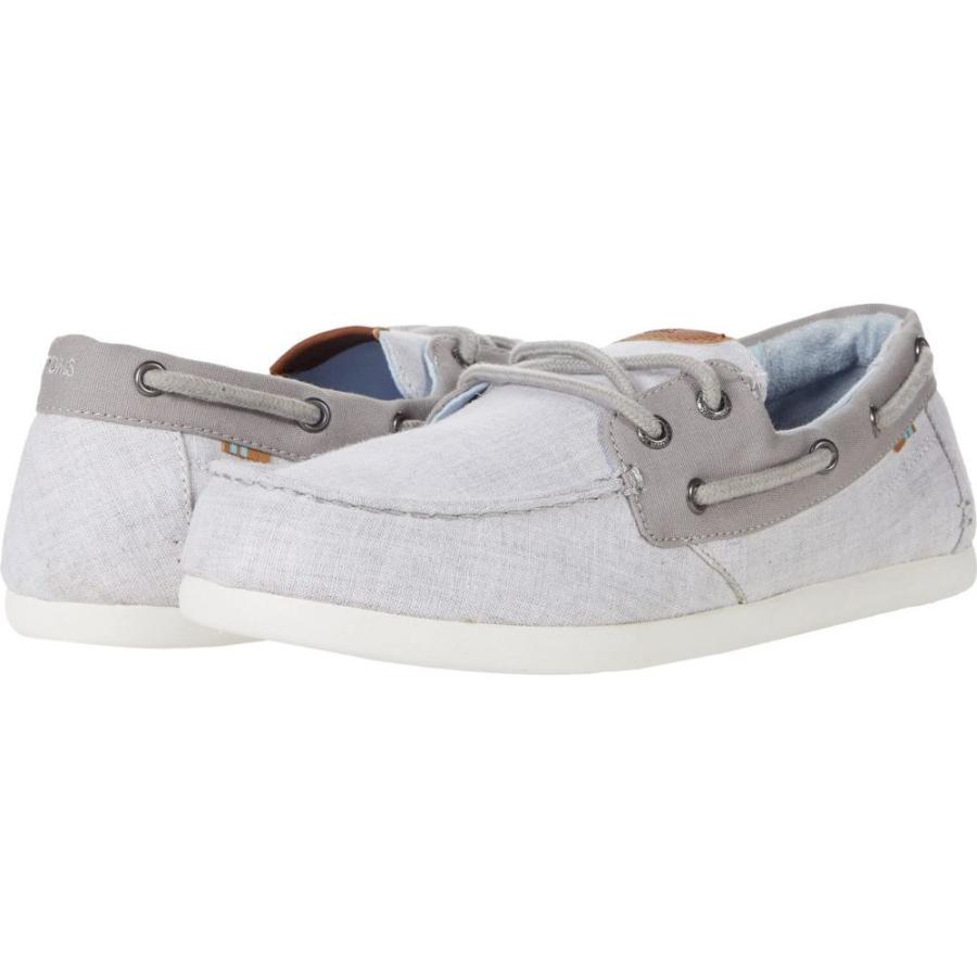 交換無料 トムス Toms メンズ デッキシューズ シューズ 靴 Claremont Grey Chambray 新版 Www Gettoknowmontco Com