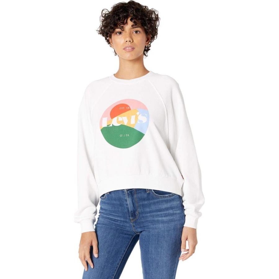 リーバイス Levi S Womens レディース スウェット トレーナー ラグラン トップス Vintage Raglan Crew Crew Circle Logo Fill White Sh2 フェルマート Fermart 2号店 通販 Yahoo ショッピング