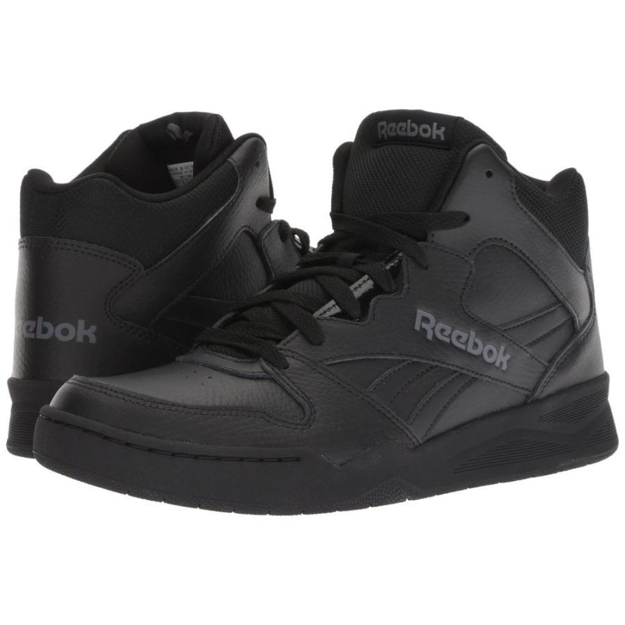 black hi top reebok