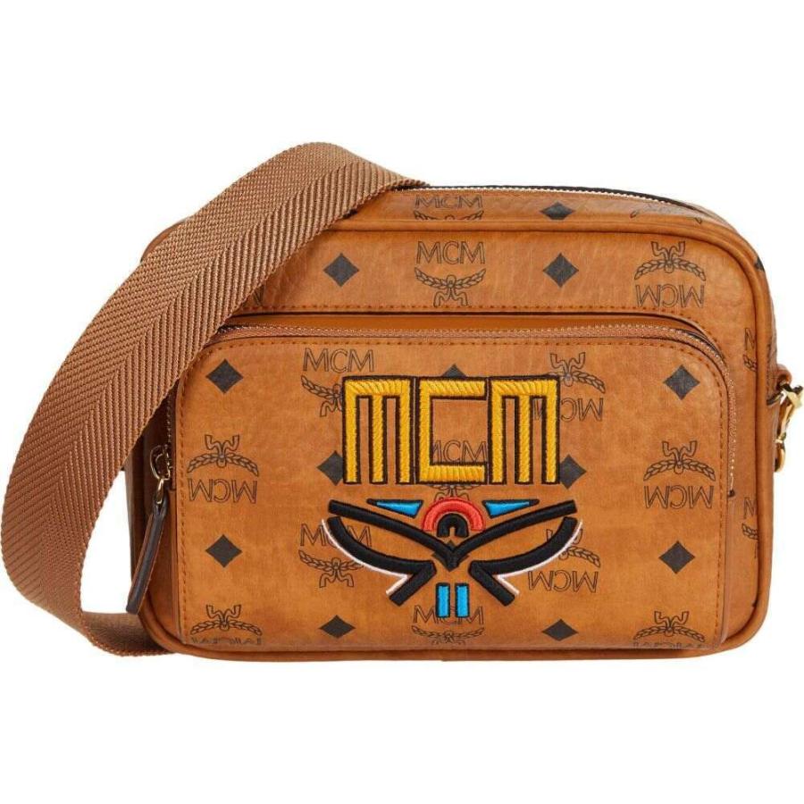 エムシーエム Mcm メンズ ショルダーバッグ バッグ Klassik Tribal Laurel Crossbody Small Cognac Sh2 フェルマート Fermart 2号店 通販 Yahoo ショッピング