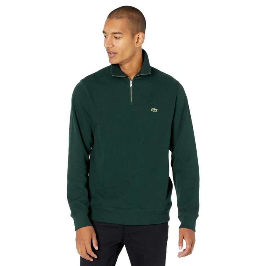 メーカー直売 Lacoste ラコステ Sinople Sweatshirt Ribbed Interlock Zip 1 4 Solid Sleeve Long トップス スウェット トレーナー メンズ Lacoste ラコステ トップス メンズ スウェット トレーナー トップス Www Affaires Sociales Gouv Cg