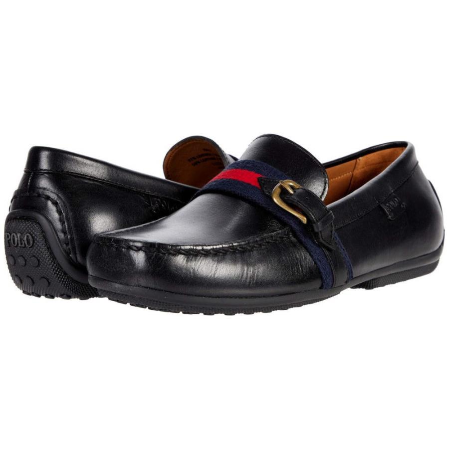 black polo loafers