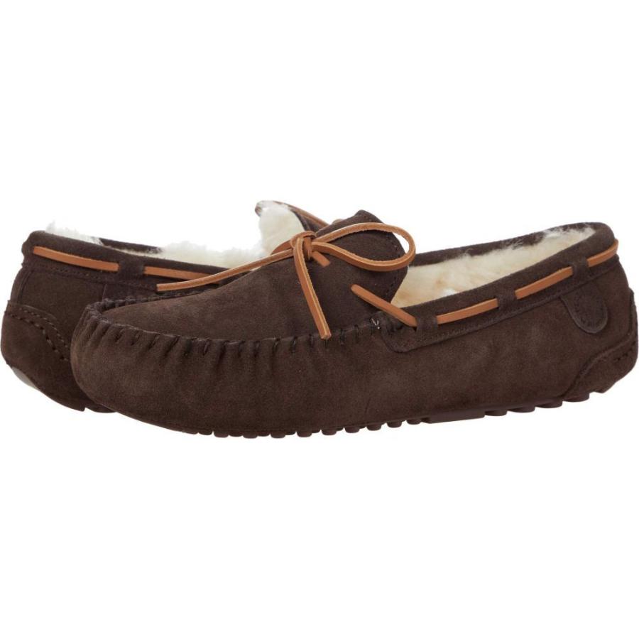 公式の ディアフォームス Fireside By Dearfoams メンズ スリッパ モカシン シューズ 靴 Victor Genuine Shearling Moccasin With Tie Coffee 在庫限り Zoetalentsolutions Com