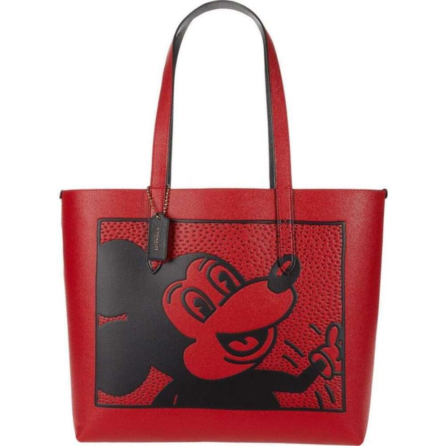 豪華 コーチ Coach レディース トートバッグ バッグ Coach X Mickey Keith Haring Mickey Coach Highline Tote Electric Red Sh2 フェルマート Fermart 2号店 通販 Yahoo ショッピング 安心の定価販売 Kpiss Fm