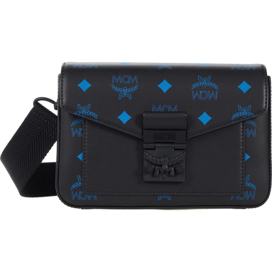 超話題新作 エムシーエム Mcm メンズ ショルダーバッグ バッグ Color Splash Logo Crossbody Small Vallarta Blue ショルダーバッグ Sutevalle Org