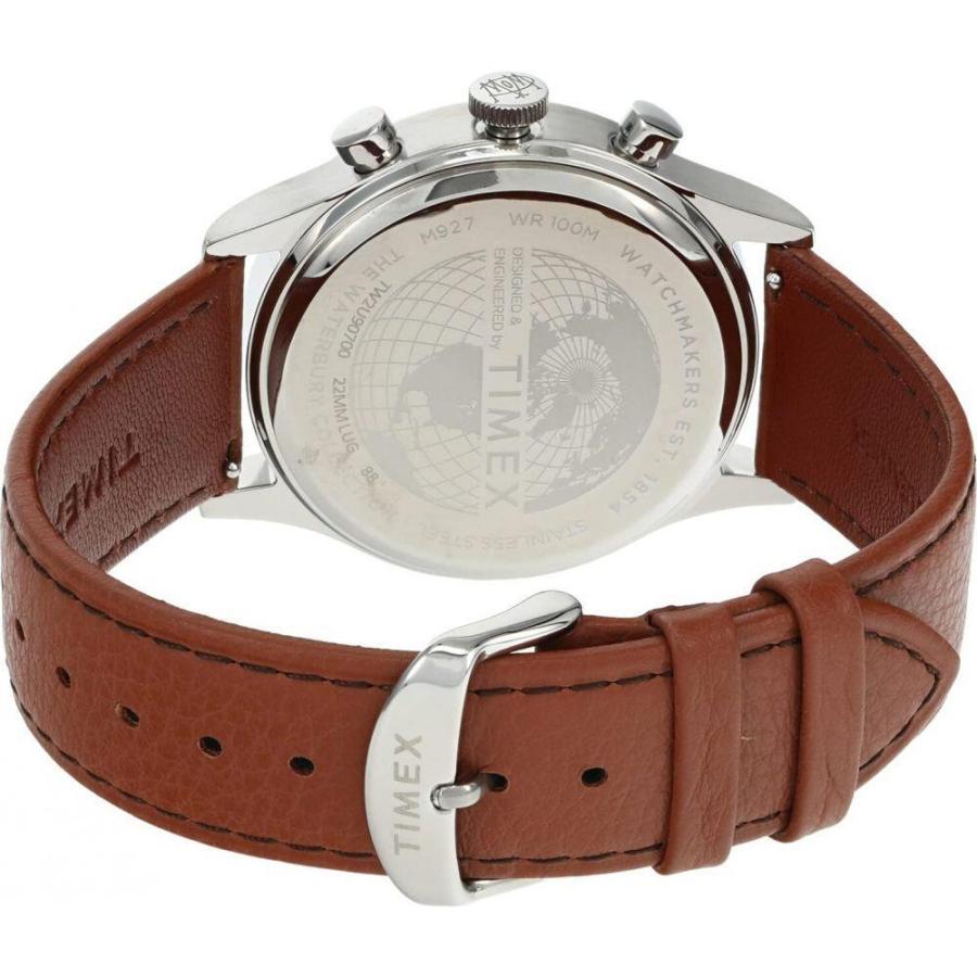 最大12 Offクーポン Traditional Waterbury Mm 42 クロノグラフ 腕時計 レディース Timex タイメックス Chronograph Silver Green Tan Case Steel Stainless 腕時計 サイズ Onesize Michiganestateplanning Com