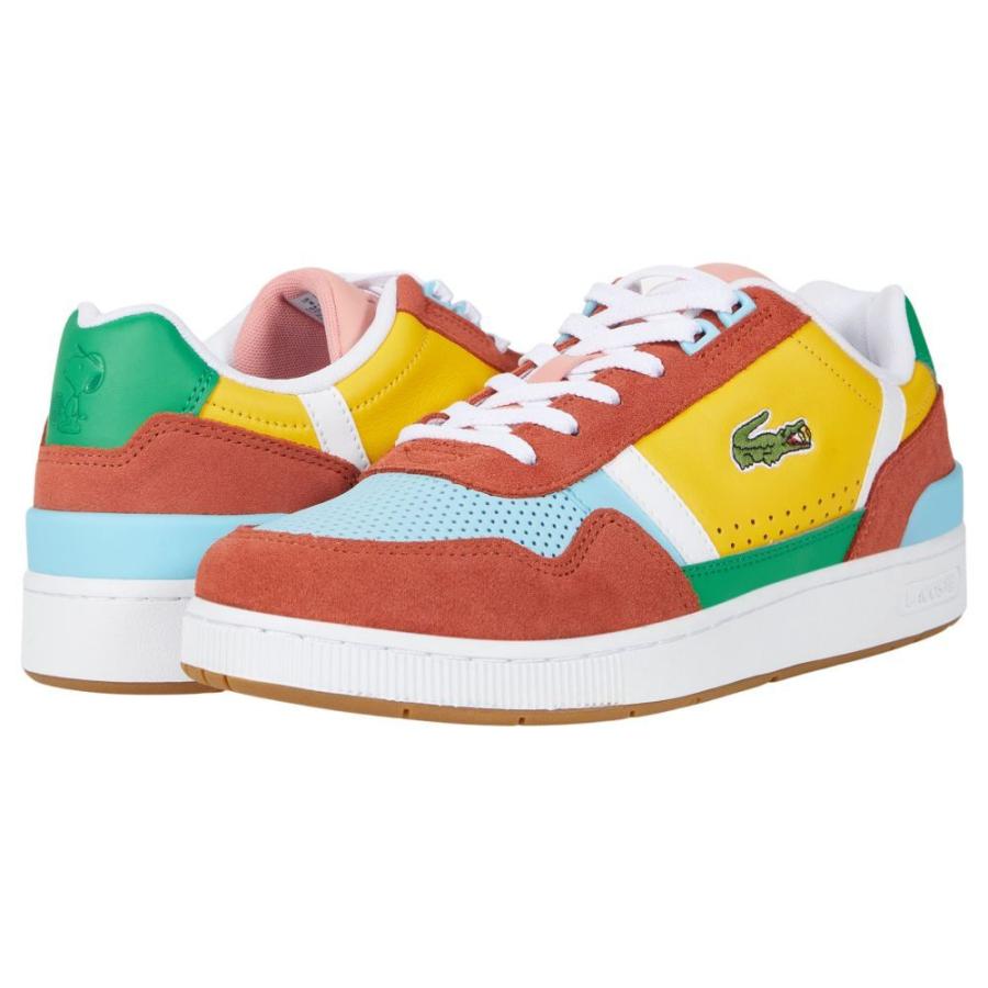 国外直営店 ラコステ Lacoste メンズ スニーカー シューズ 靴 T Clip Snoopy 0521 2 Sma Yellow Green アウトレット値下 Superavila Com
