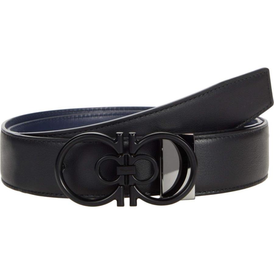 ずっと気になってた Salvatore Ferragamo Marine Nero Blue Belt Reversible Adjustable ベルト メンズ Ferragamo Salvatore フェラガモ サルヴァトーレ メンズ ベルト フェラガモ サルヴァトーレ 財布 帽子 ファッション小物 Affaires Sociales Gouv Cg