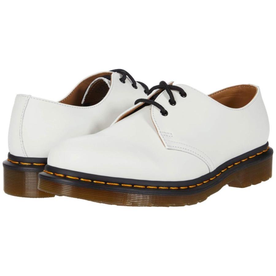 新作グッ 1461 シューズ・靴 ローファー・オックスフォード レディース Martens Dr. ドクターマーチン Smooth Smooth White Shoes Leather ローファー