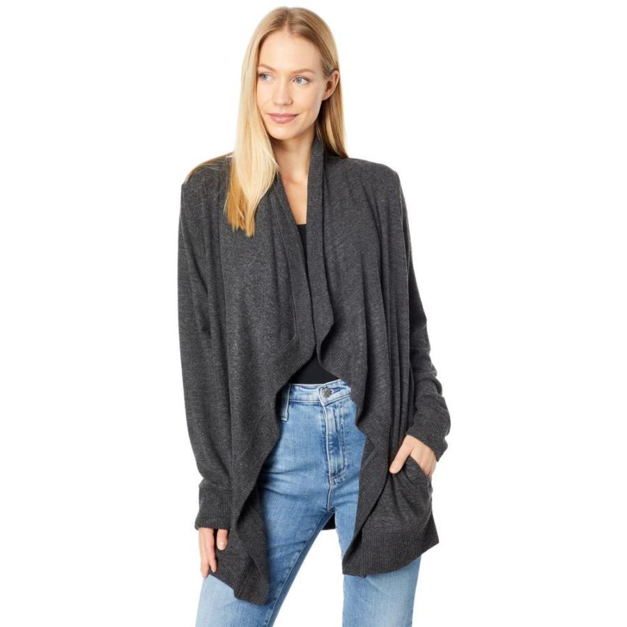 受発注 ラッキーブランド Lucky Brand レディース カーディガン トップス Cloud Jersey Open Front Cardigan Charcoal Heather セールサイト Www Superavila Com