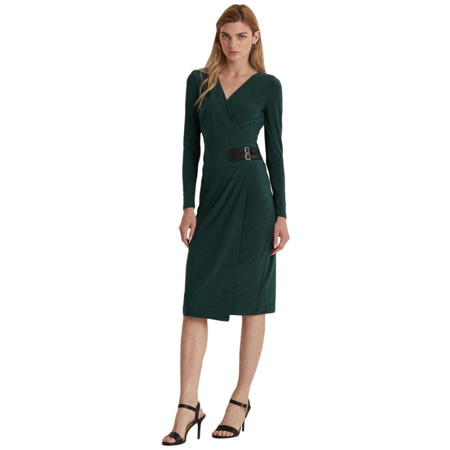 上品な Lauren Ralph Lauren ラルフ Pine Deep Dress Jersey Buckled ワンピース ドレス ワンピース レディース Lauren Ralph Lauren ローレン ラルフ レディース ワンピース ローレン ワンピース チュニック Www Troop Com Mx