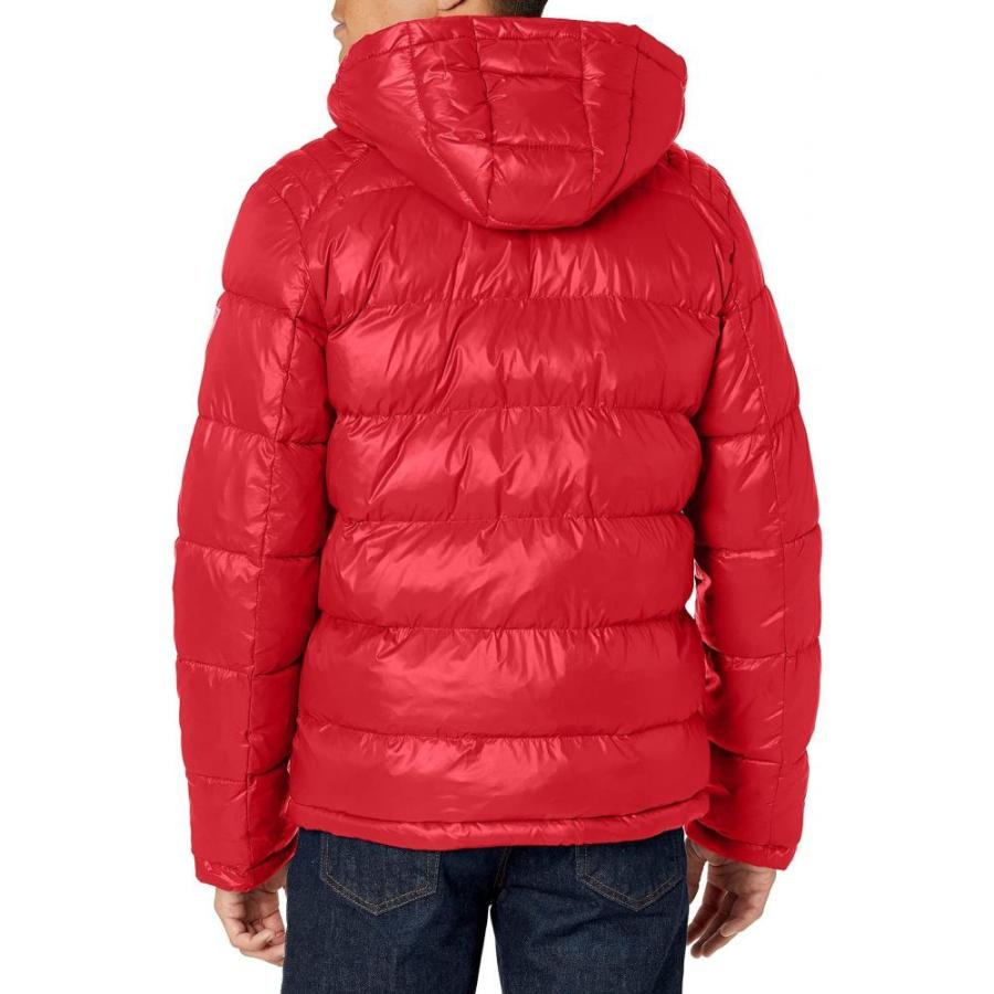 素晴らしい価格 Guess ゲス アウター メンズ ダウン 中綿ジャケット ゲス Guess メンズ Red Jacket Puffer Weight Mid アウター ダウン 中綿ジャケット コート アウター