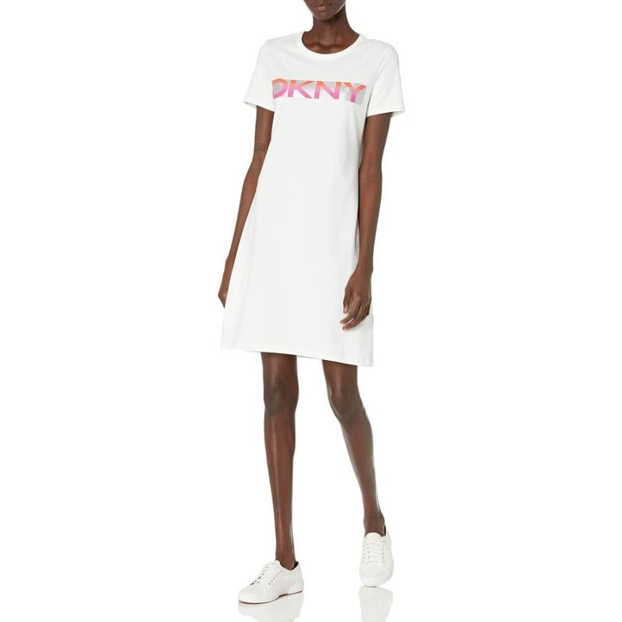 ダナ キャラン ニューヨーク Dkny レディース ワンピース Tシャツワンピース ワンピース ドレス Logo T Shirt Dress Cream With Ombre Logo Sh2 フェルマート Fermart 2号店 通販 Yahoo ショッピング