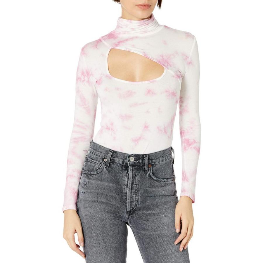 注目 Kendall ケンダル カイリー ボディースーツ ケンダル カイリー Kylie Kendall Dye Tie Pink Cut Out With Bodysuit Turtleneck インナー 下着 タートルネック ボディースーツ レディース Kylie 下着 靴下 部屋着 Solvestudentdebt Com