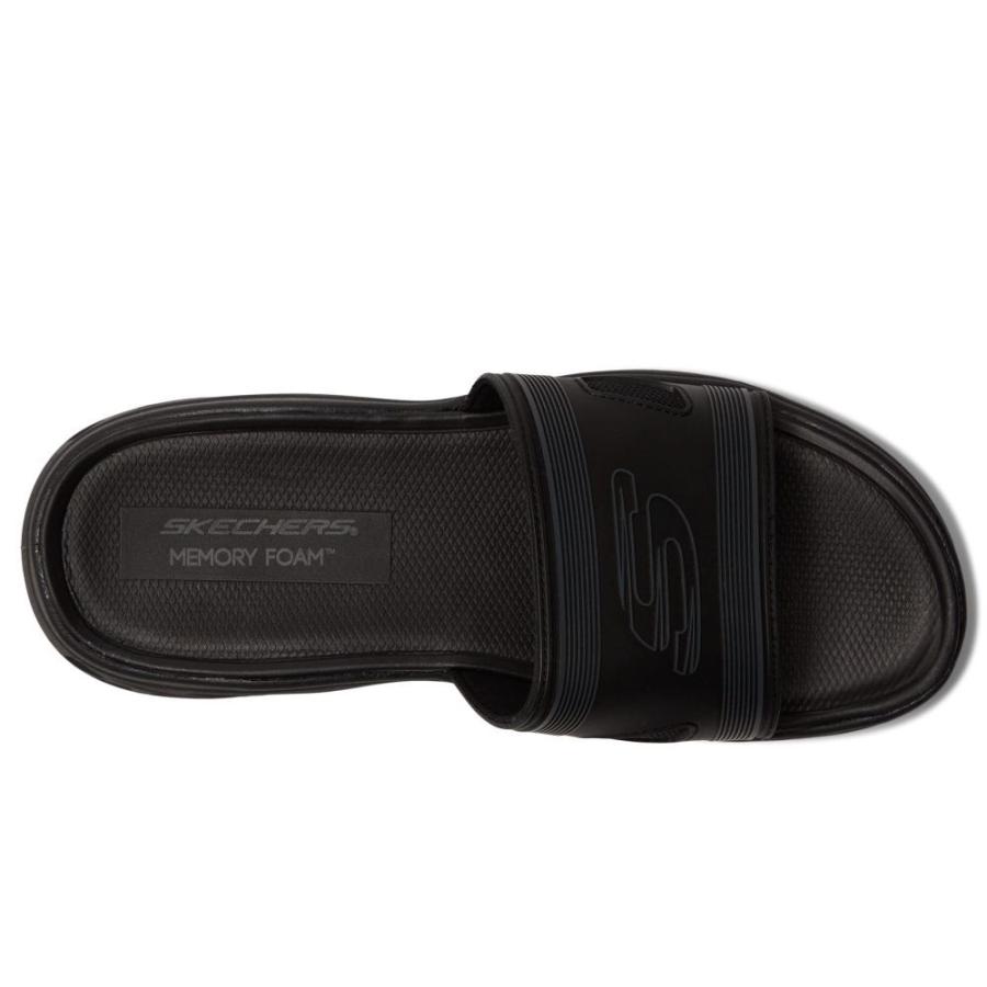 スケッチャーズ Skechers メンズ サンダル スポーツサンダル シューズ 靴 Glide Step Sport Sandal Black 想像を超えての