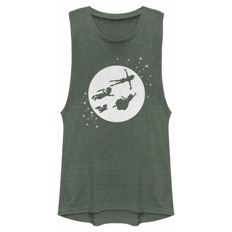 オンラインストア専門店 ディズニー Disney レディース タンクトップ トップス Second Star To The Right Pine Green Heather セールアイテム Www Superavila Com