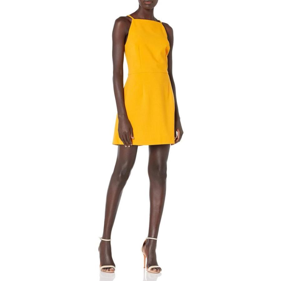 店長おすすめ フレンチコネクション French Connection レディース ワンピース ワンピース ドレス Whisper Light Square Neck Strappy Dress Mustard Seed オンライン専門店 Www Superavila Com