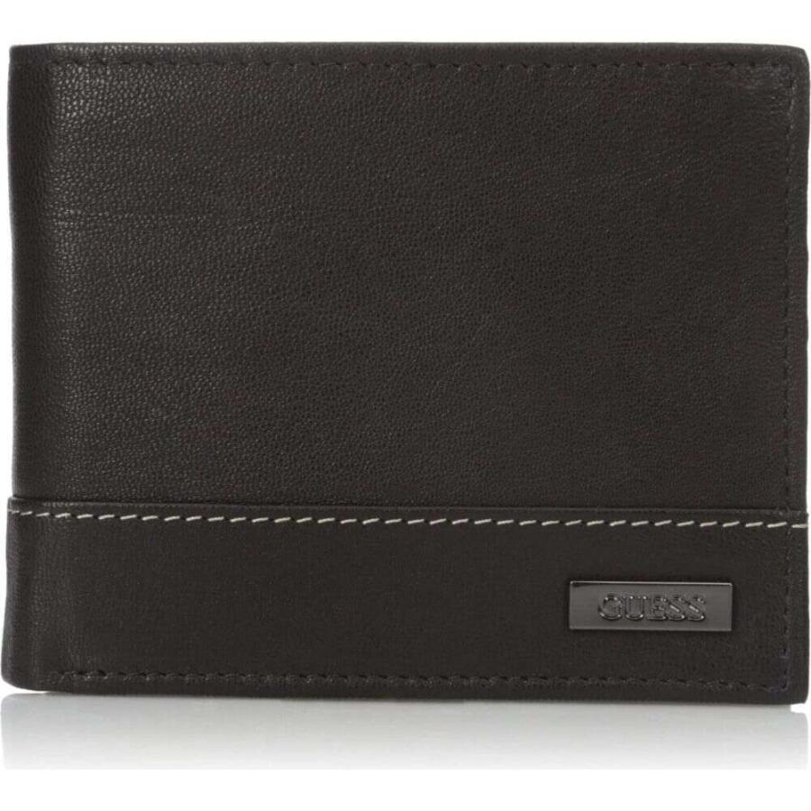 ゲス Guess メンズ 財布 二つ折り Leather Slim Bifold Wallet Black White Sh2 151 フェルマート Fermart 2号店 通販 Yahoo ショッピング
