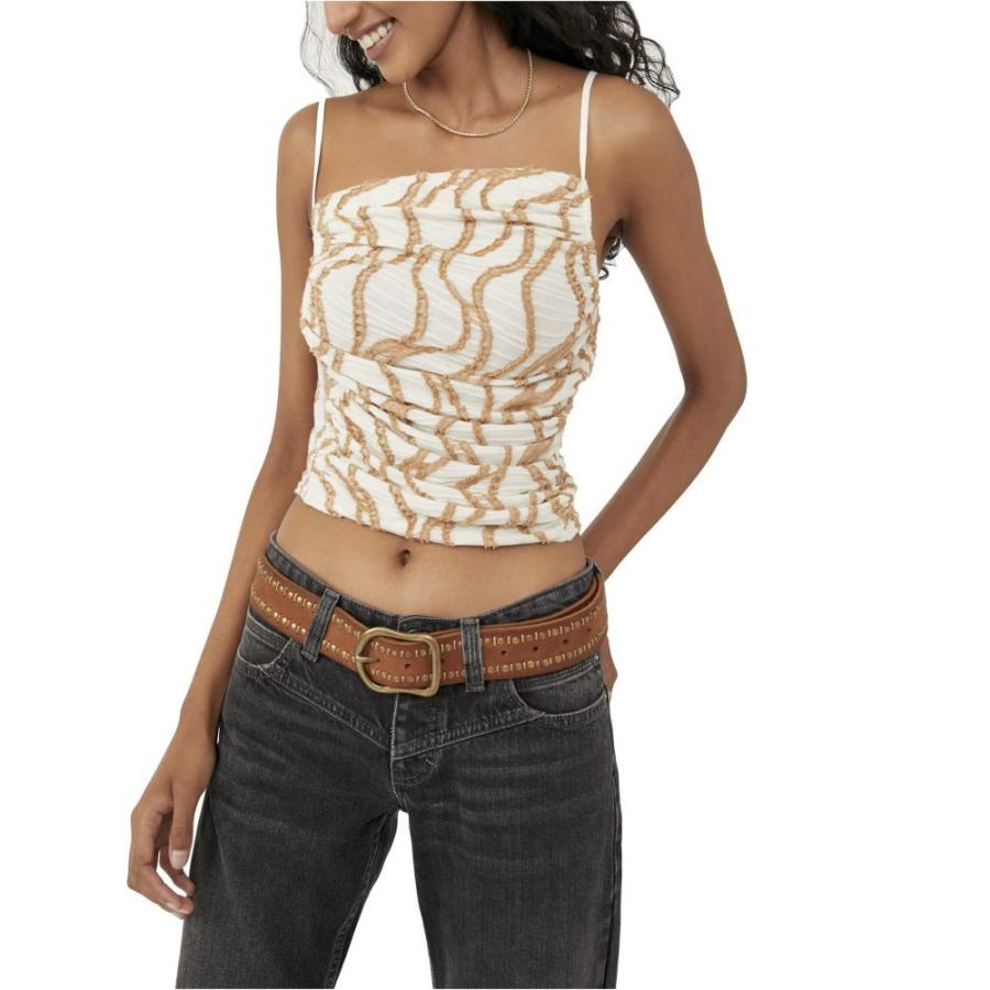 人気ブランドの新作 フリーピープル Free People レディース タンクトップ トップス Sand Dunes Tank Ivory Combo その他トップス サイズ Lg Women12 14