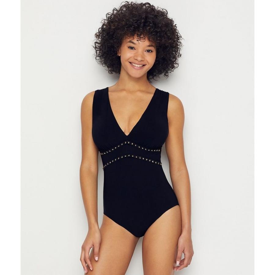 アモレッサ Amoressa レディース ワンピース 水着 ビーチウェア Romancing The Stone Lupita One Piece Black Www Unipymes Com