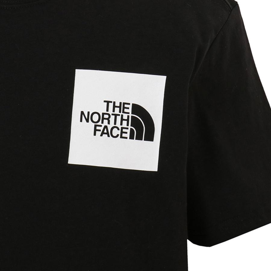 【即納】ザ ノースフェイス The North Face メンズ Tシャツ トップス S/S FINE TEE NF00CEQ5JK31 BLACK 半袖 ハーフドーム ボックス ロゴ｜fermart2-store｜05