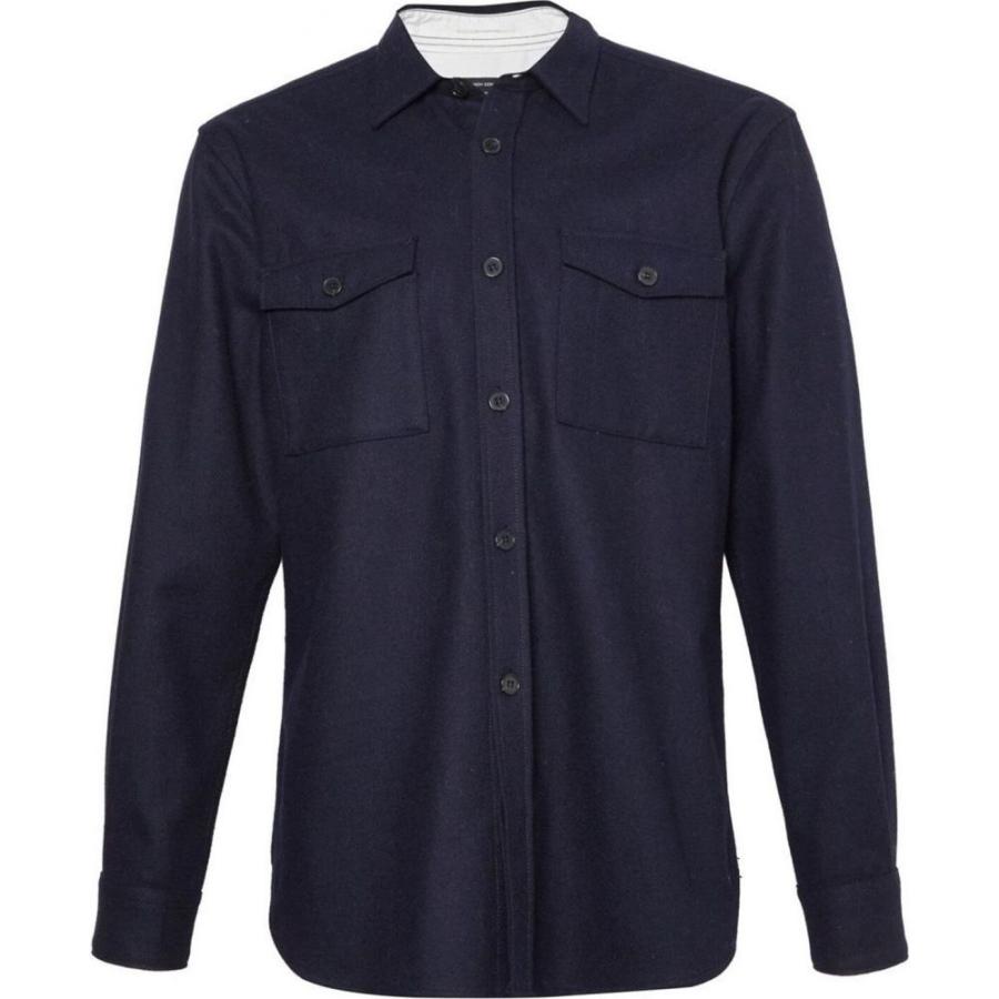 人気ブランドを フレンチコネクション French Connection メンズ シャツ トップス Mr Melton Shirt Navy 超人気 Mail Alrayan University Edu Ye