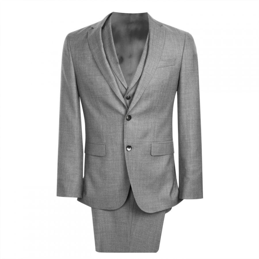 激安価格の メンズ Ap2 Ff0c98d8aa フェルマート Texture Jacket 3号店 Single ボス Grey Woven ヒューゴ スーツ ジャケット Boss Fermart メンズ Suit アウター Breasted Single スーツ ジャケット ビジネスジャケット