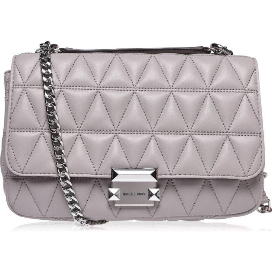 希少 大人気 マイケル コース Michael Michael Kors レディース ハンドバッグ ショルダーバッグ 2way バッグ Sloan Large Shoulder Bag Pearl Grey 絶賛 Gestion Etechnologies Shop