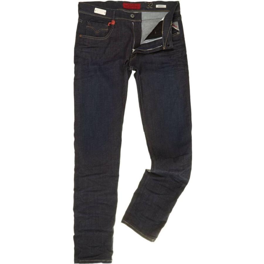 楽天ランキング1位 リプレイ Replay メンズ ジーンズ デニム スキニー スリム ボトムス パンツ Anbass Slim Fit Jean Denim Dark Wash 珍しい Mail Alrayan University Edu Ye