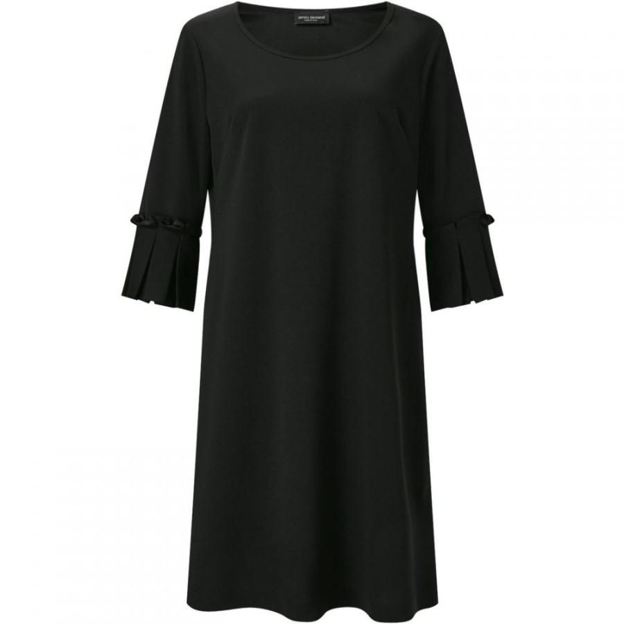 格安即決 James Black Dress Cuff Pleated ワンピース ドレス ワンピース レディース Lakeland James レイクランド ジュームズ ワンピース レイクランド ジュームズ Lakeland ワンピース チュニック