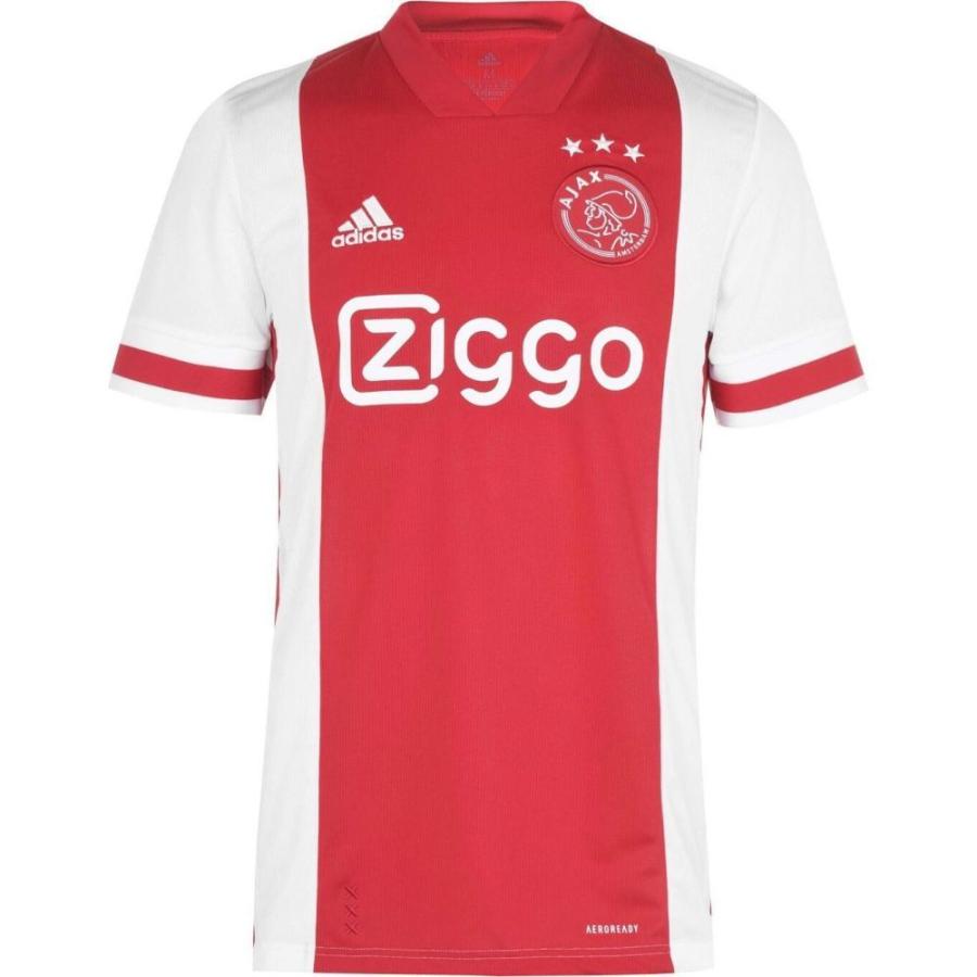 沸騰ブラドン トップス サッカー メンズ Adidas アディダス サッカー メンズ トップス アディダス Adidas Ajax White Red 21 Shirt Home ウエア