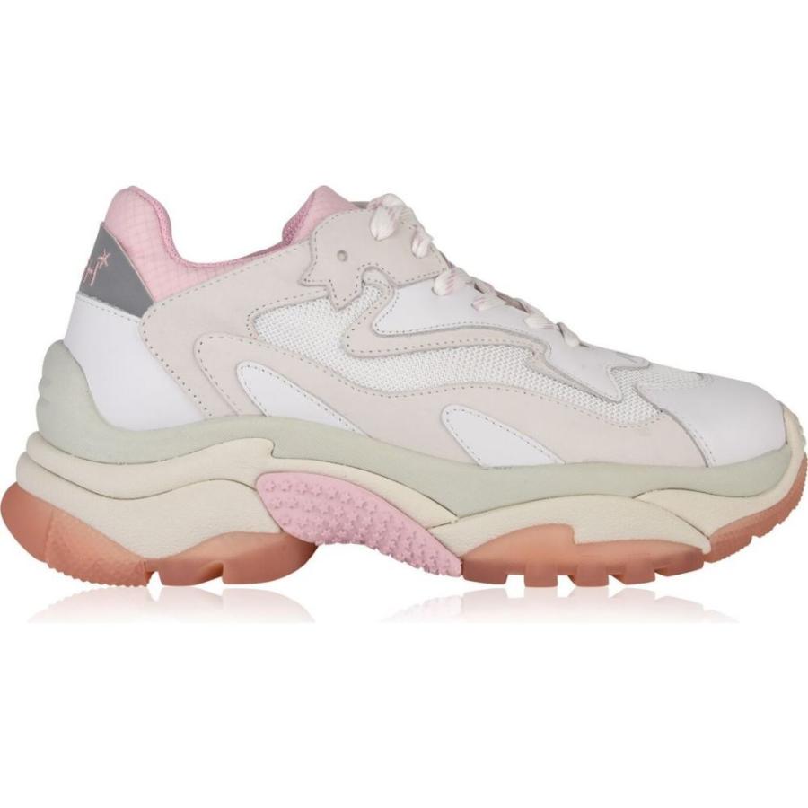 格安即決 Ash アッシュ シューズ 靴 レディース スニーカー アッシュ Ash レディース White Pink Trainers Leather Mesh Addict シューズ 靴 スニーカー シューズ Solvestudentdebt Com