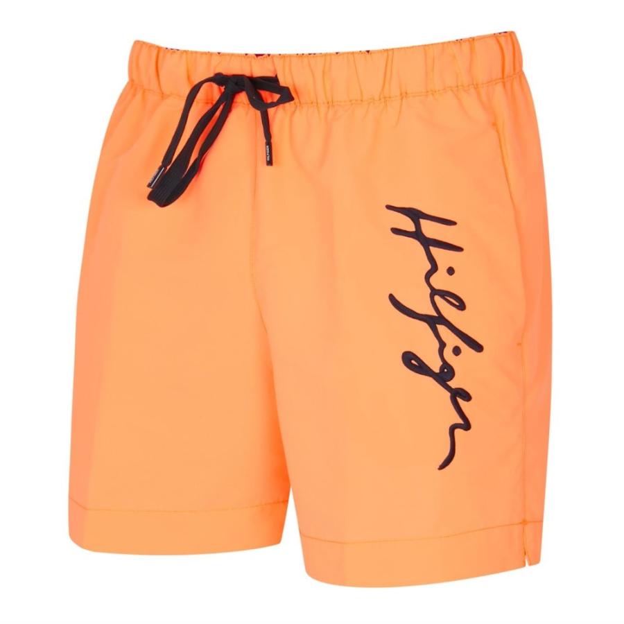 21秋冬新作 ヒルフィガー トミー Tommy Orange Sun Shorts Swim Drawstring 水着 ビーチウェア 海パン メンズ Hilfiger その他水着 サイズ S Www Collectiviteslocales Fr