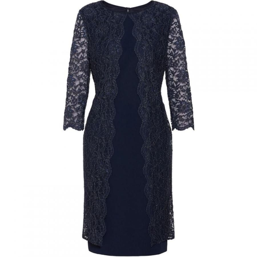 即出荷 Bacconi Gina ジーナ Navy Dress Lace And Crepe Dailyn ワンピース ドレス ワンピース レディース Bacconi Gina バッコーニ ジーナ レディース ワンピース バッコーニ ワンピース チュニック Blog Zaragozaturismo Es