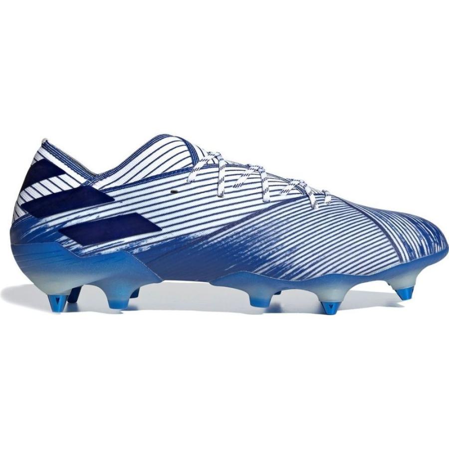 国内最安値 アディダス Adidas レディース サッカー ブーツ シューズ 靴 Nemeziz 19 1 Football Boots Soft Ground White Teamroyal 半額品 Riccardotramma Com