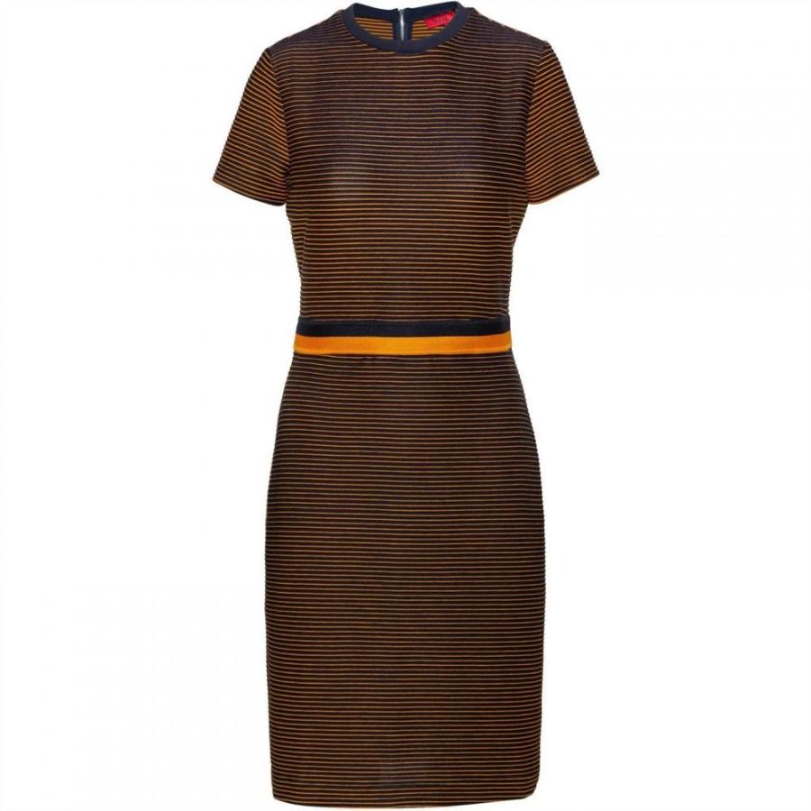 21年ファッション福袋 レディース Boss ボス ヒューゴ ワンピース Blue Open Nifana ワンピース ドレス ロング マキシ丈 Sutevalle Org