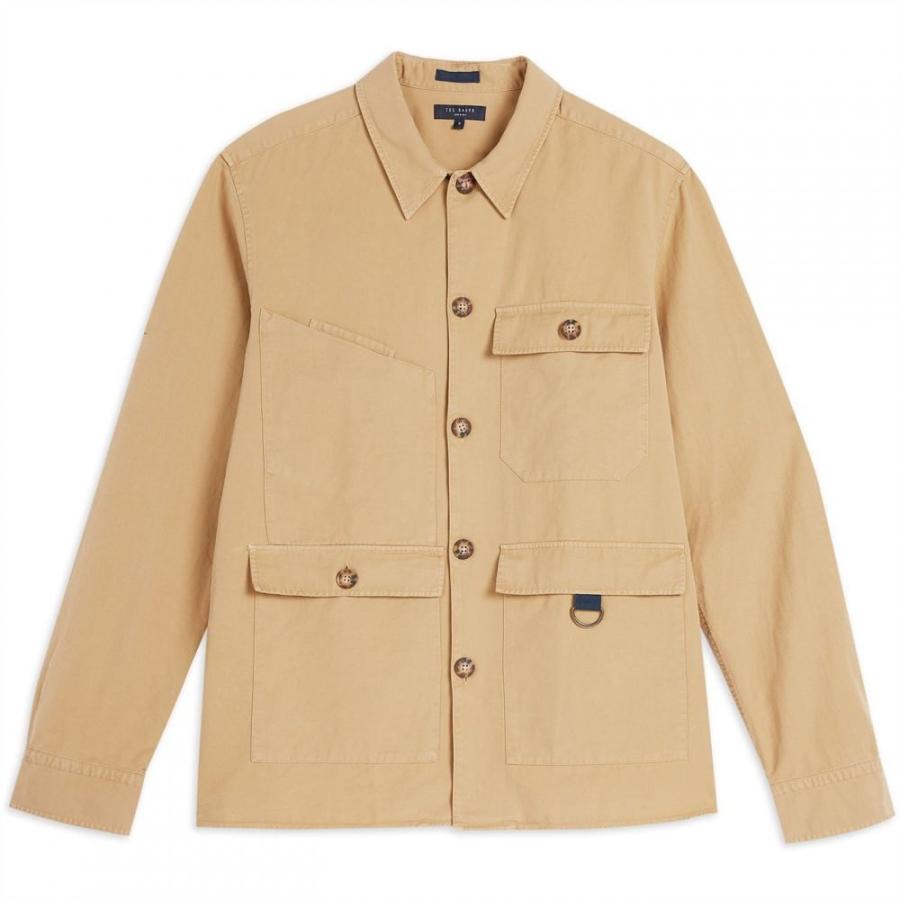 テッドベーカー Ted Baker メンズ ジャケット シャツジャケット アウター Bikee Overshirt Beige Ap2 Ff7036a11c フェルマート Fermart 3号店 通販 Yahoo ショッピング