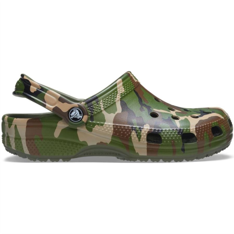 大特価祭 クロックス サボ クロッグ シューズ Crocs メンズ クロッグ シューズ 靴 Classic Camo Printed クロッグ
