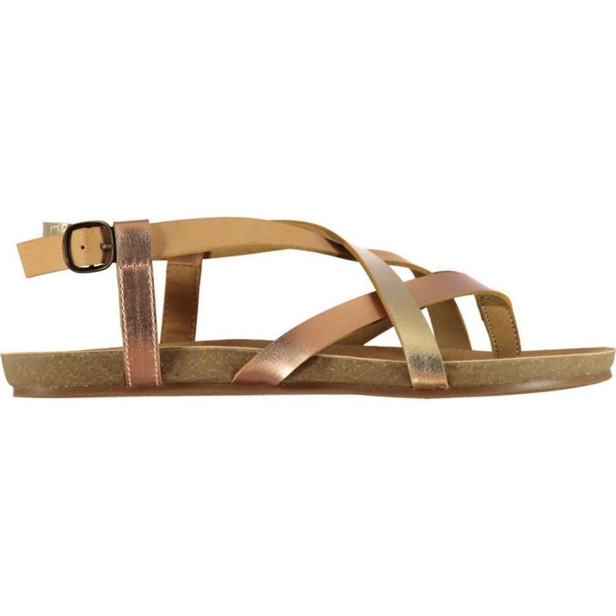 blowfish rose gold sandals