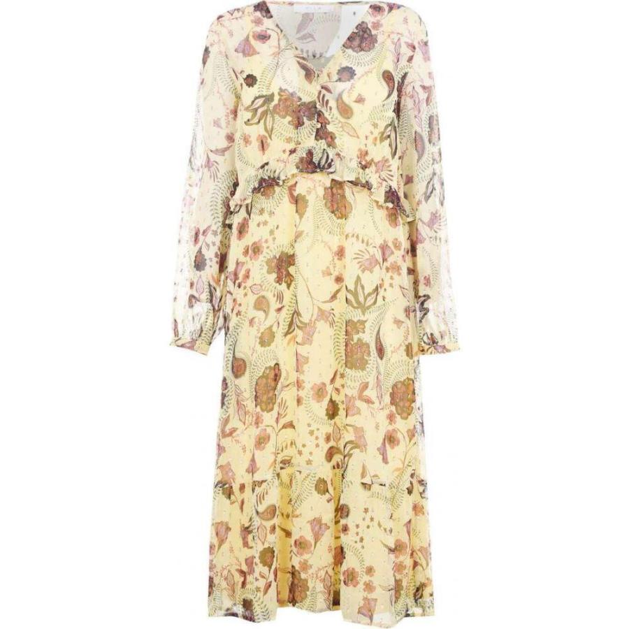 ヴィラ Vila レディース ワンピース ミドル丈 ワンピース ドレス Floral Midi Dress Mellow Yellow Ap2 Ff8aeb35c1 フェルマート Fermart 3号店 通販 Yahoo ショッピング